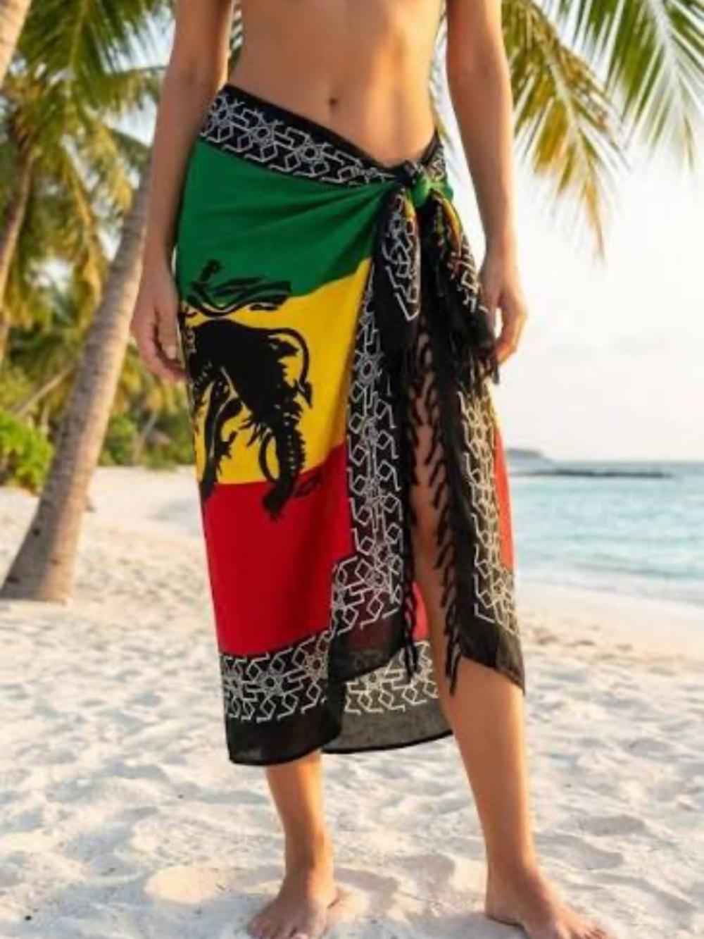 Bob Marly Sarong Beach wrap - Picture 6 of 7